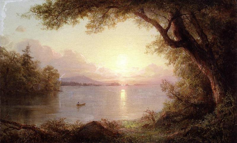 Frederic Edwin Church Landscape in the Adirondacks China oil painting art